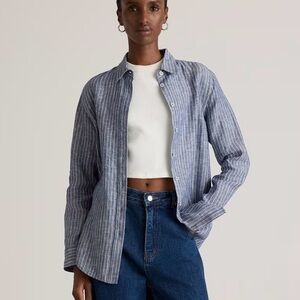 Quince Linen Button Down